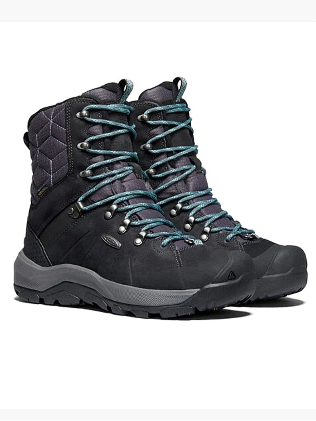 Keen "Revel Iv" Waterproof Polartec Winter Boot Black | Women's Size 7.5